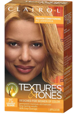 CLAIROL Textures & Tones Permanent Hair Color Kit